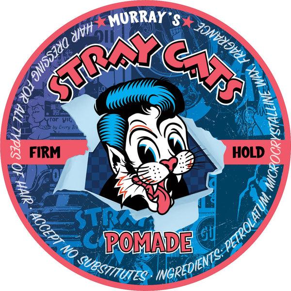 stray cats Stray Cats - Breakthru Cat Head Logo Pomade - Firm Hold
