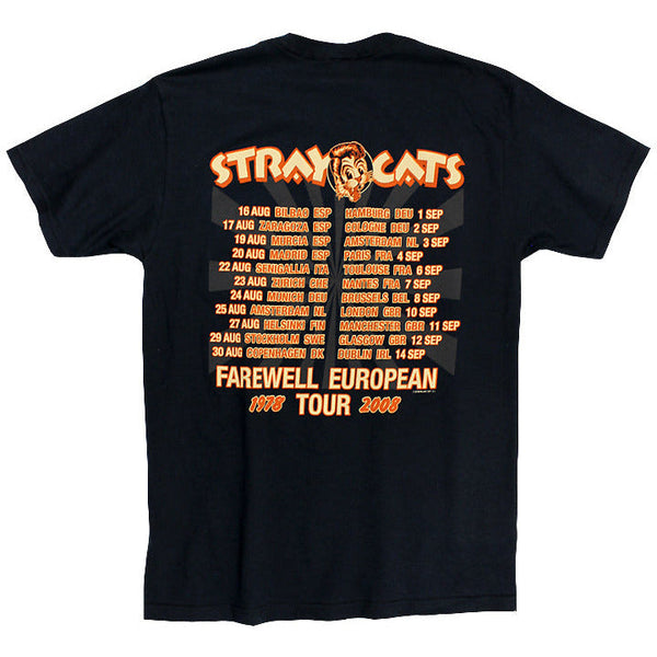 Stray Cats Stray Cats - Farewell European Tour T-Shirt