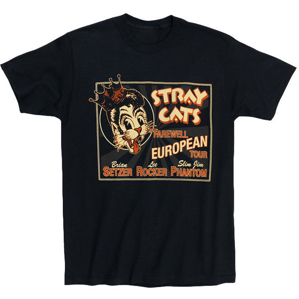 stray cats Stray Cats - Farewell European Tour T-Shirt
