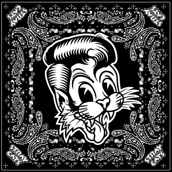 stray cats Stray Cats Bandana - Big Cat - BLK