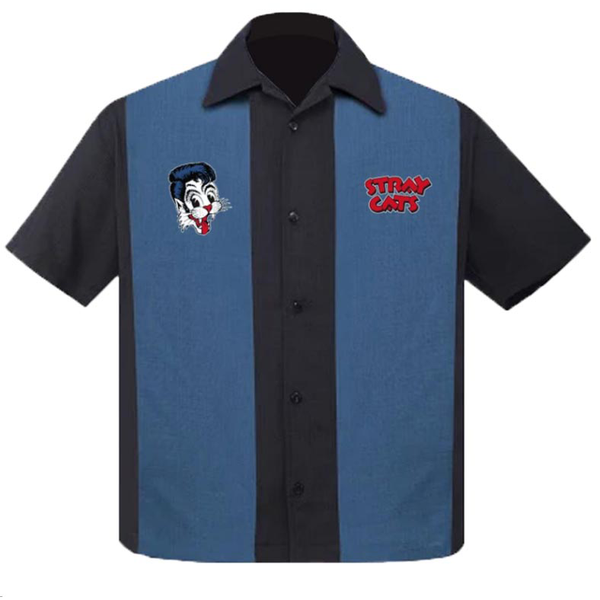 stray cats Stray Cats Bowling Shirt