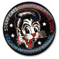 stray cats Stray Cats - European Tour 2004 Pin