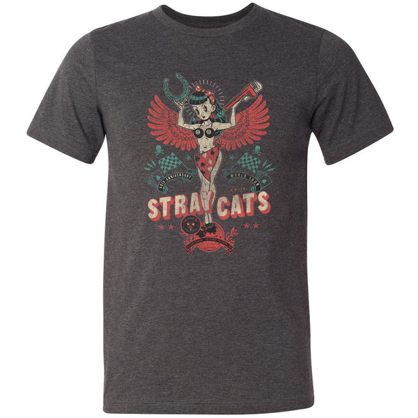 stray cats Stray Cats - Pinup Angel T-Shirt