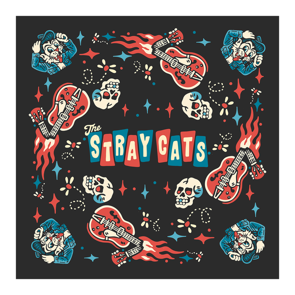 stray cats Trash Can Icons Bandana