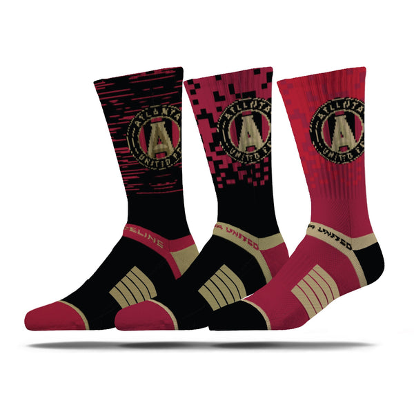 strideline Atlanta United FC | Premium Knit Crew | MLS 3 Pack