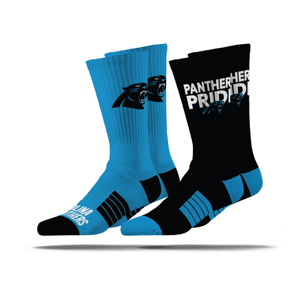strideline Carolina Panthers | Premier Knit Crew | NFL 2 Pack | N02513104ML
