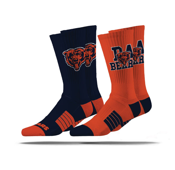 strideline Chicago Bears | Premier Knit Crew | NFL 2 Pack | N02513108ML