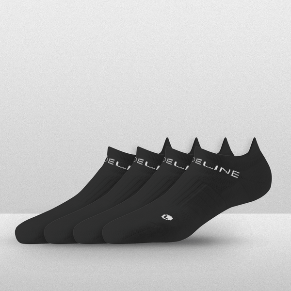 Strideline Combed Cotton | Premium Ankle 4-Pack Alpine