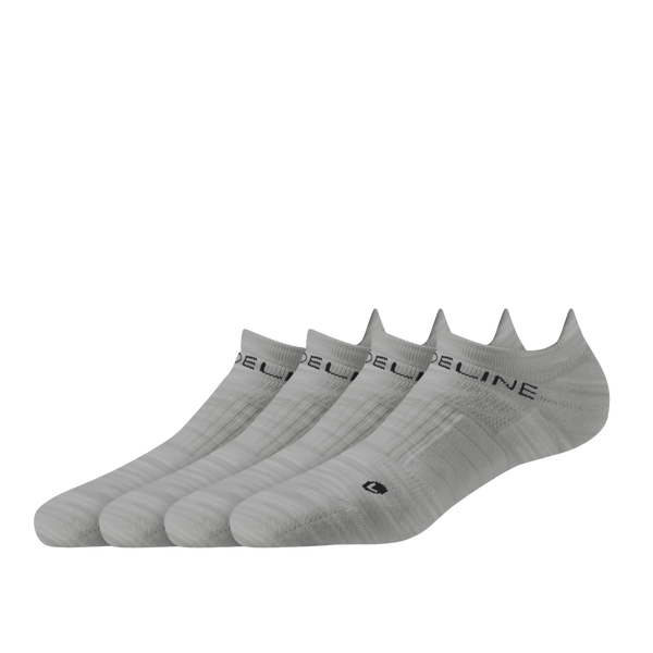 Strideline Combed Cotton | Premium Ankle 4-Pack Alpine