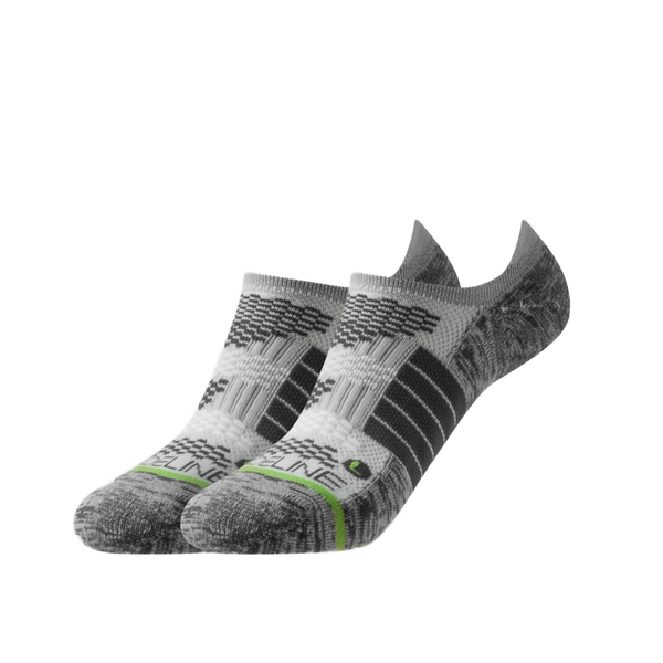 Strideline Eco | Premium No Show Socks Black Free Feed