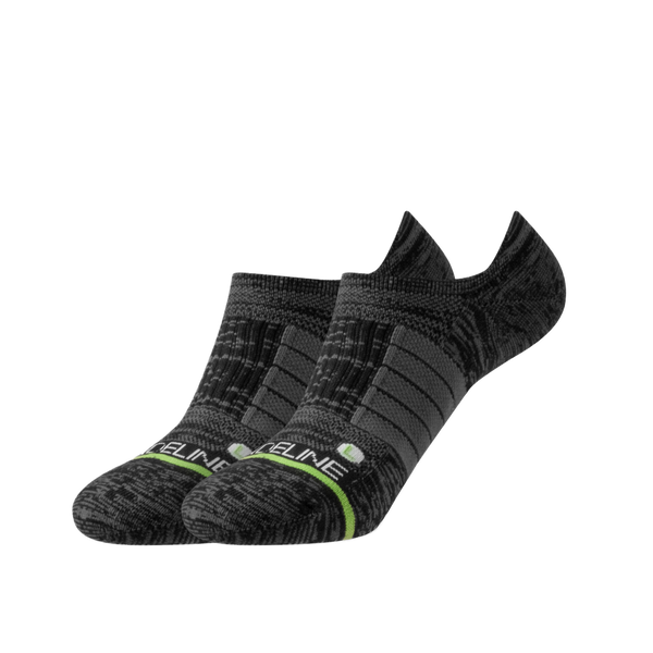strideline Eco | Premium No Show Socks Black Free Feed