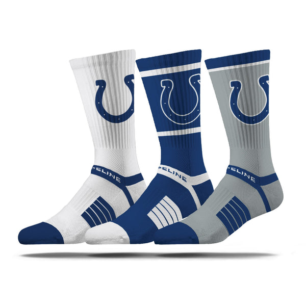 strideline Indianapolis Colts | Premium Knit Crew | NFL 3 Pack Box | N02414843ML