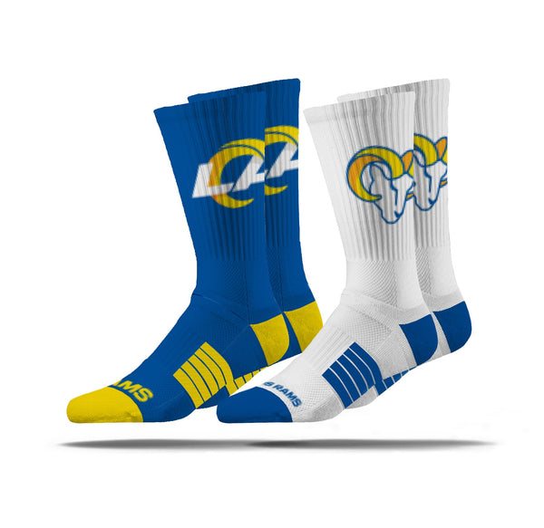 strideline Los Angeles Rams | Premier Knit Crew | NFL 2 Pack | N02513160ML