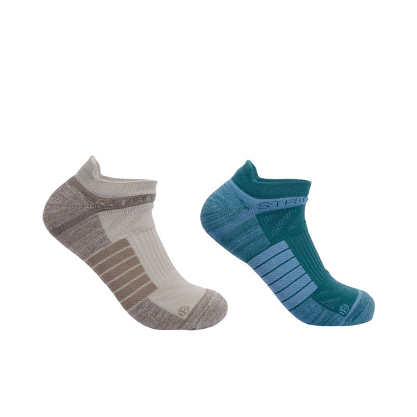 Strideline Men's Premium Recycled Low Sock 4-Pack Recycled Men's