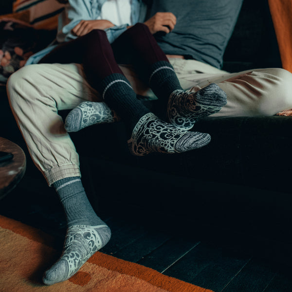 Strideline Merino Wool Cloud Crew Socks 4-Pack Medium/Large