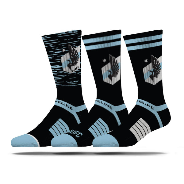strideline Minnesota United FC | Premium Knit Crew | MLS 3 Pack