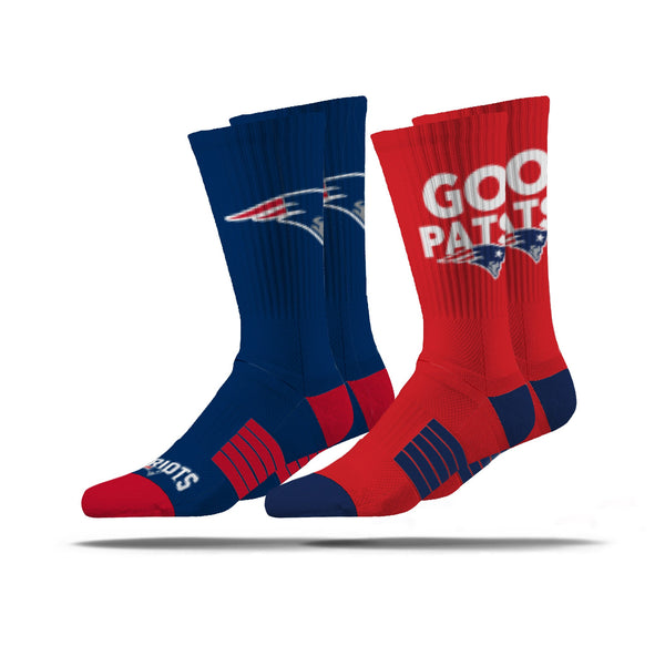 strideline New England Patriots | Premier Knit Crew | NFL 2 Pack | N02513172ML
