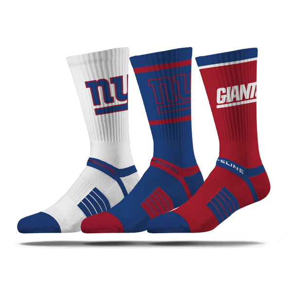 strideline New York Giants | Premium Knit Crew | NFL 3 Pack Box | N02414875ML