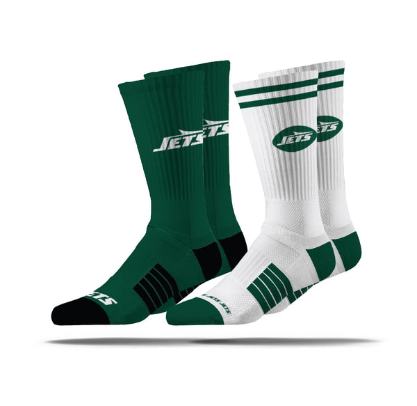 strideline New York Jets | Premier Knit Crew | NFL 2 Pack | N02513056ML