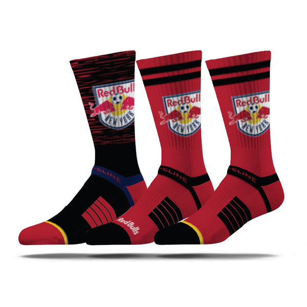 strideline New York Red Bulls | Premium Knit Crew | MLS 3 Pack