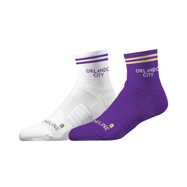 strideline Orlando City SC | Half Calf Knit | MLS 2 Pack