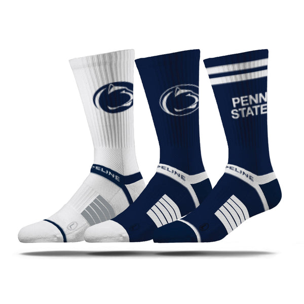 strideline Penn State | Premium Knit Crew 3 Pack | NCAA 3 Pack G2 | N02505695ML