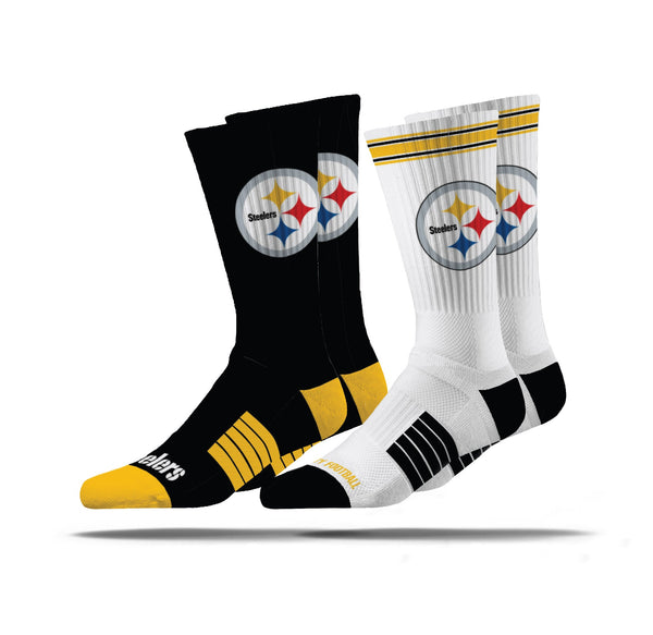 strideline Pittsburgh Steelers | Premier Knit Crew | NFL 2 Pack | N02513064ML