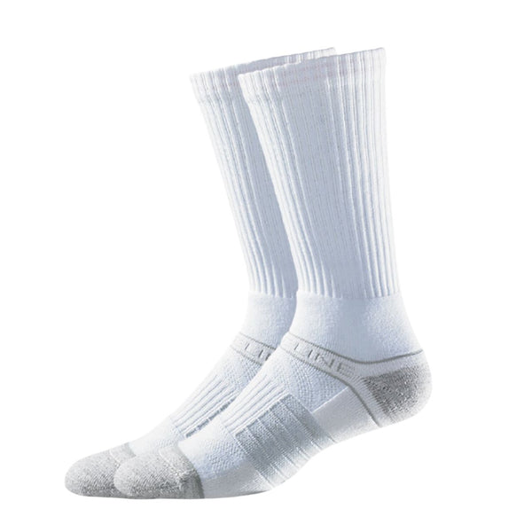 strideline Basic Crew Socks White