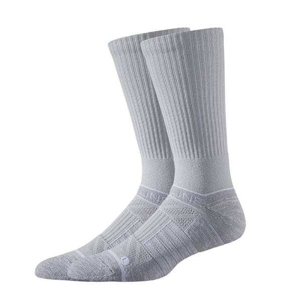 strideline Basic Crew Socks White