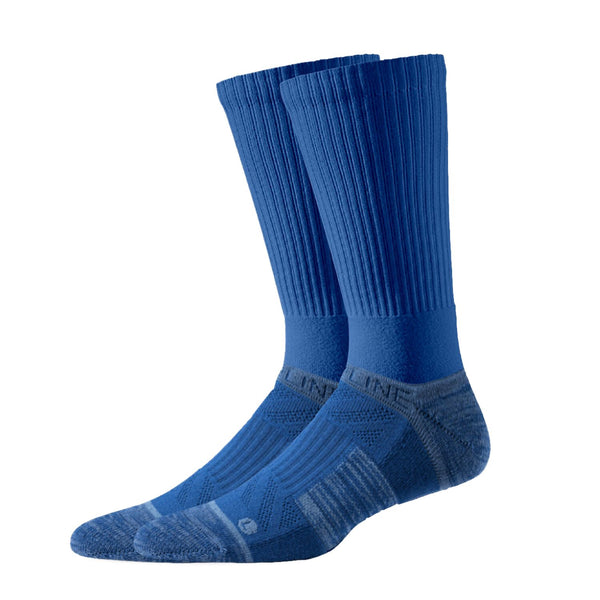 strideline Basic Crew Socks White