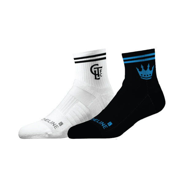 strideline Charlotte FC | Half Calf Knit | MLS 2 Pack