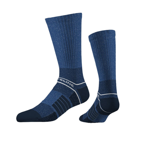 Strideline Combed Cotton | Premium Crew Socks Marine