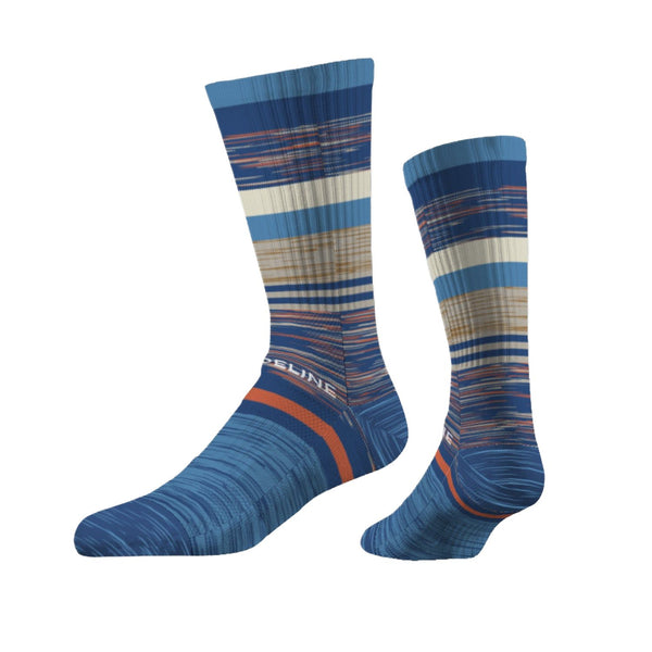Strideline Combed Cotton | Premium Crew Socks Marine