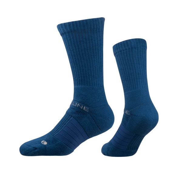 strideline Combed Cotton | Premium Crew Socks Marine