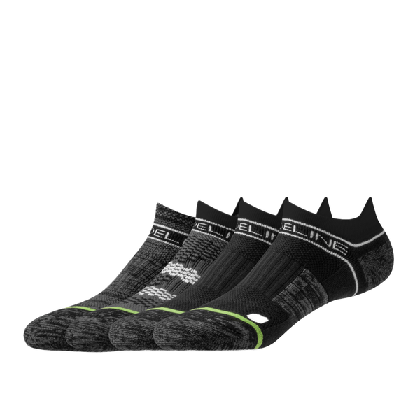 Strideline Eco | Premium Ankle 4-Pack White