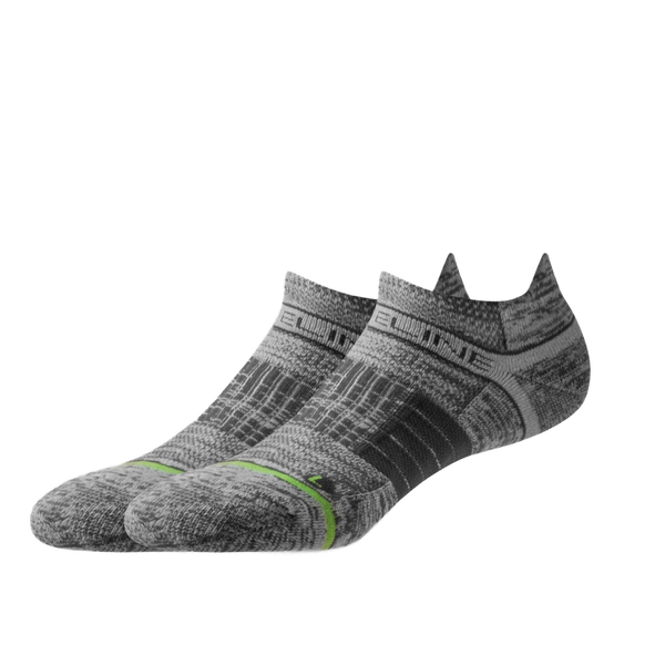 Strideline Eco | Premium Ankle Socks Black Pattern