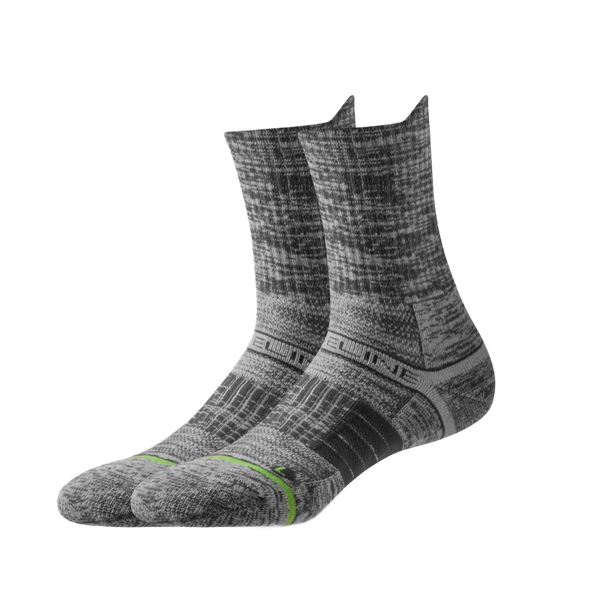 Strideline Eco | Premium Mid Socks Grey Free Feed