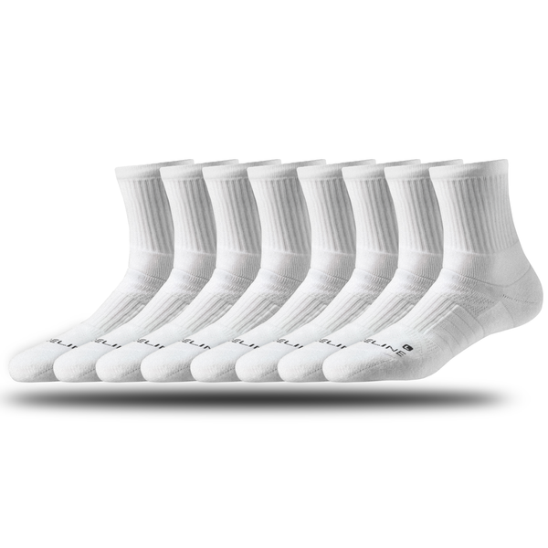 strideline Half Calf | Half Calf 8-Pack White