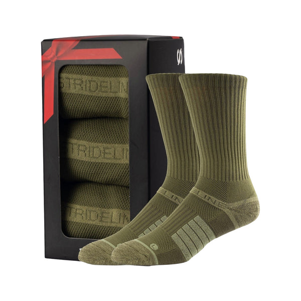 Strideline Unisex Gift Box: Crew Red (Samba)