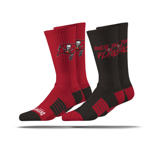 strideline Tampa Bay Buccaneers | Premier Knit Crew | NFL 2 Pack | N02513076ML