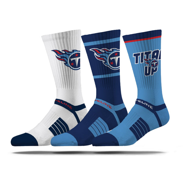 strideline Tennessee Titans | Premium Knit Crew | NFL 3 Pack Box | N02414895ML