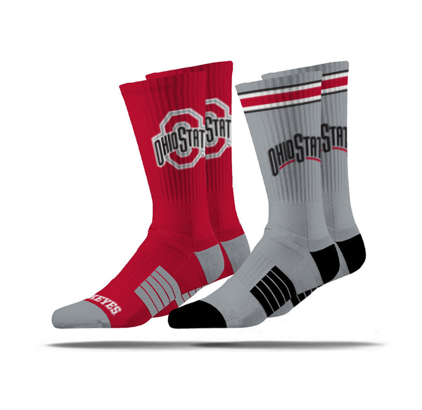 strideline The Ohio State University | Premier Knit Crew | NCAA 2 Pack | N02514375ML