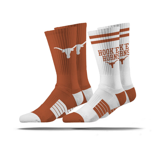 strideline The University of Texas at Austin | Premier Knit Crew | NCAA 2 Pack | N02514126ML
