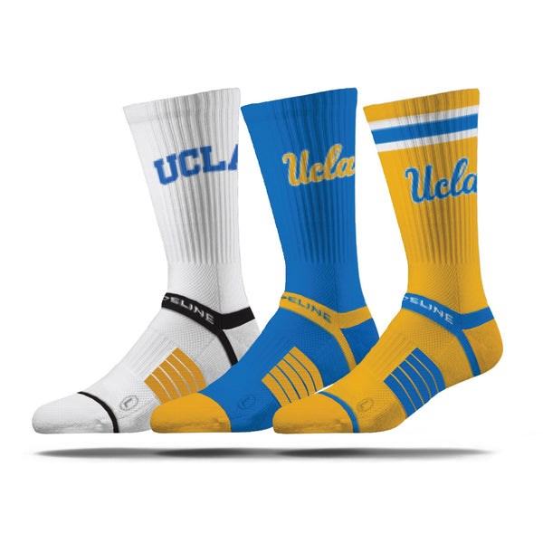 strideline UCLA | Premium Knit Crew 3 Pack | NCAA 3 Pack G2 | N02506944ML