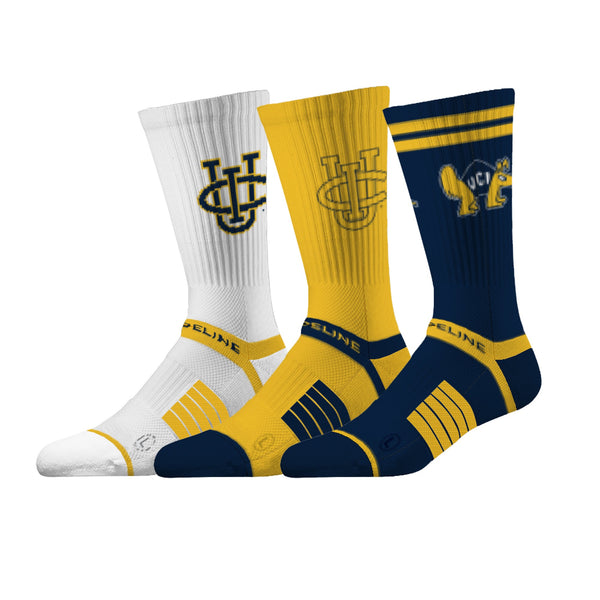 strideline University of California Irvine | Premium Knit Crew 3 Pack | NCAA 3 Pack G2 | N02501172ML