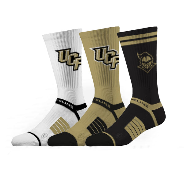strideline University of Central Florida | Premium Knit Crew 3 Pack | NCAA 3 Pack G2 | N02502175ML