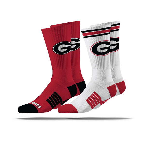 strideline University of Georgia | Premier Knit Crew | NCAA 2 Pack | N02514521ML