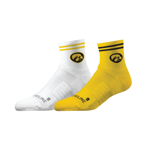 strideline University of Iowa | Half Calf Knit | NCAA 2 Pack | N02626004ML