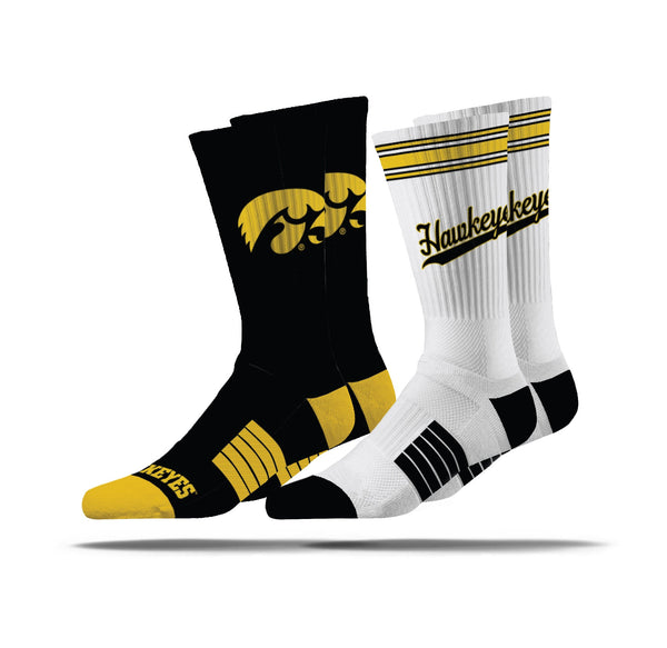 strideline University of Iowa | Premier Knit Crew | NCAA 2 Pack | N02514569ML