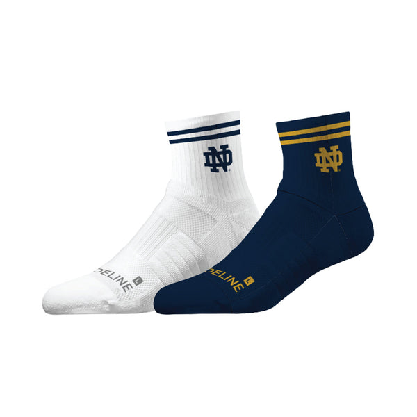 strideline University of Notre Dame | Half Calf Knit | NCAA 2 Pack | N02626773ML